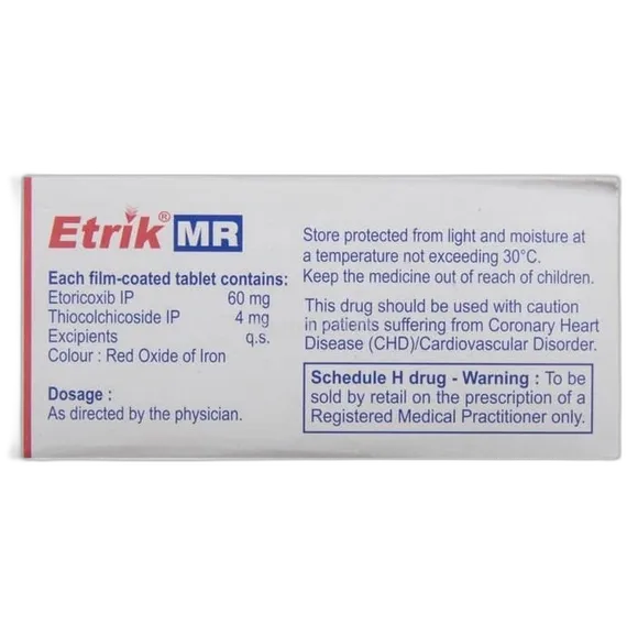 etrik mr tablet 10's